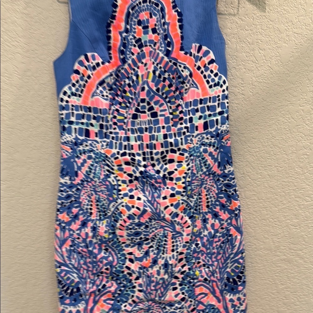 Lilly pulitzer Colorful Mini Dress  size 0 - Picture 4 of 13
